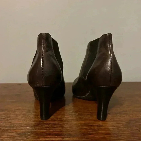 Alex Marie Audrie Booties Brown Leather women’s sz 7.5 - Picture 3 of 7
